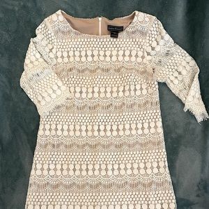 S/M white cocktail dress